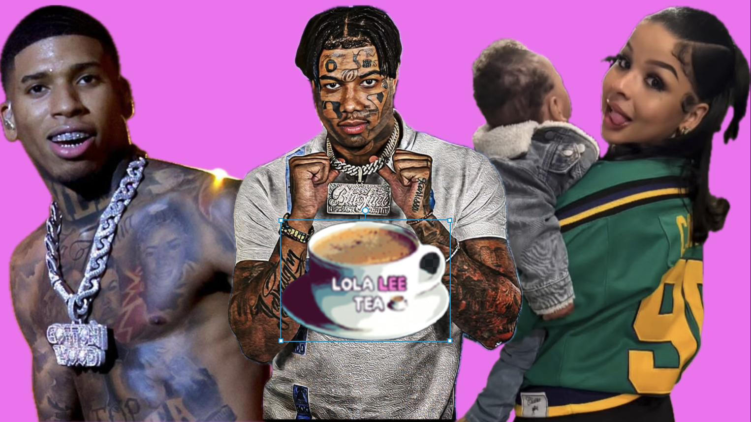 NLE CHOPPA, BLUEFACE, CHRISEAN, CHRISEAN JESUS